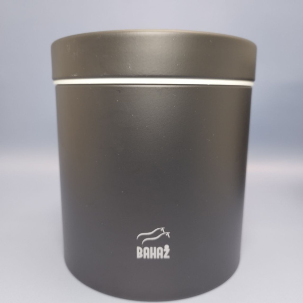 Контейнер для сыпучих продуктов металлический Bahaz 2.8 л. / Банка с прозрачной крышкой